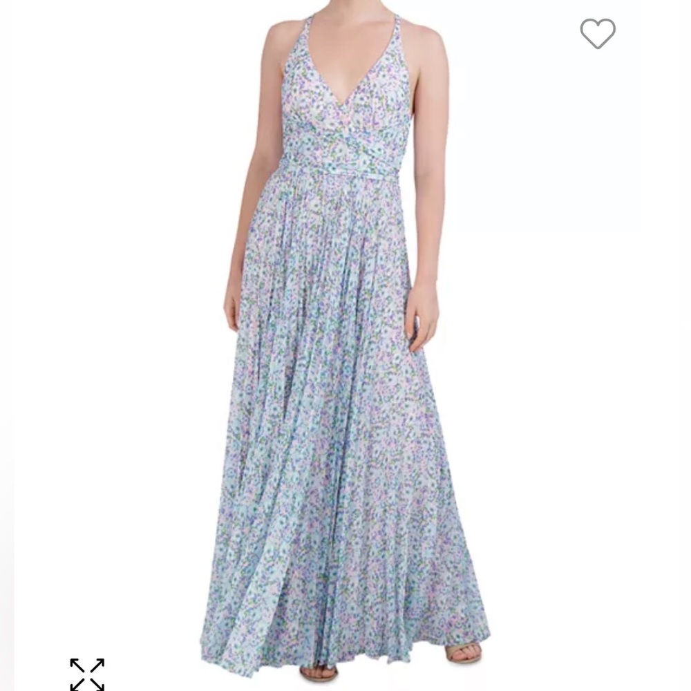 Floral Maxi Gown LAUNDRY by Shelli Segal NWT
